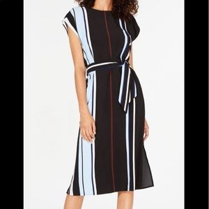 Alfani striped midi dress size 24W